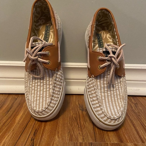 Sperry Seersucker Deck Shoes - Women’s size 6.5 - Picture 3 of 6
